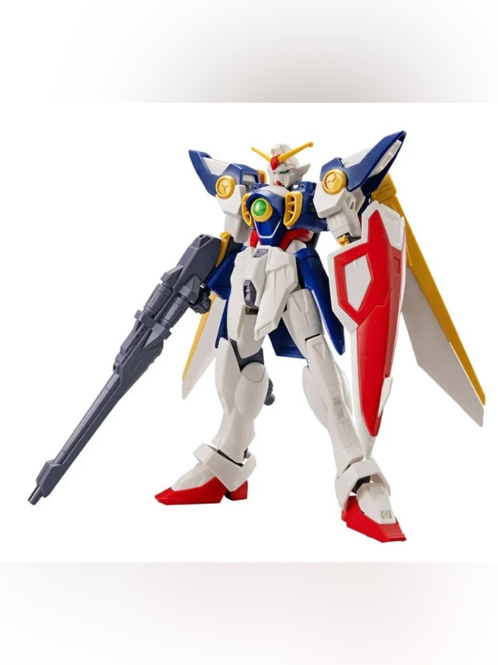 Gundam Wing Figure - White, Blue, Red, Yellow